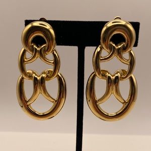 Amazing vintage 1980 Rare Givenchy earring clip on